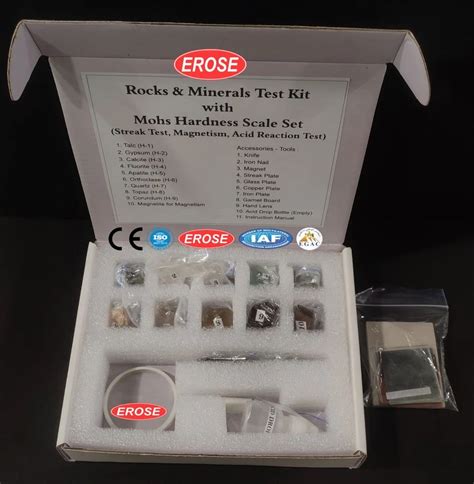 hardness test kit procedure|mohs hardness scale test kit.